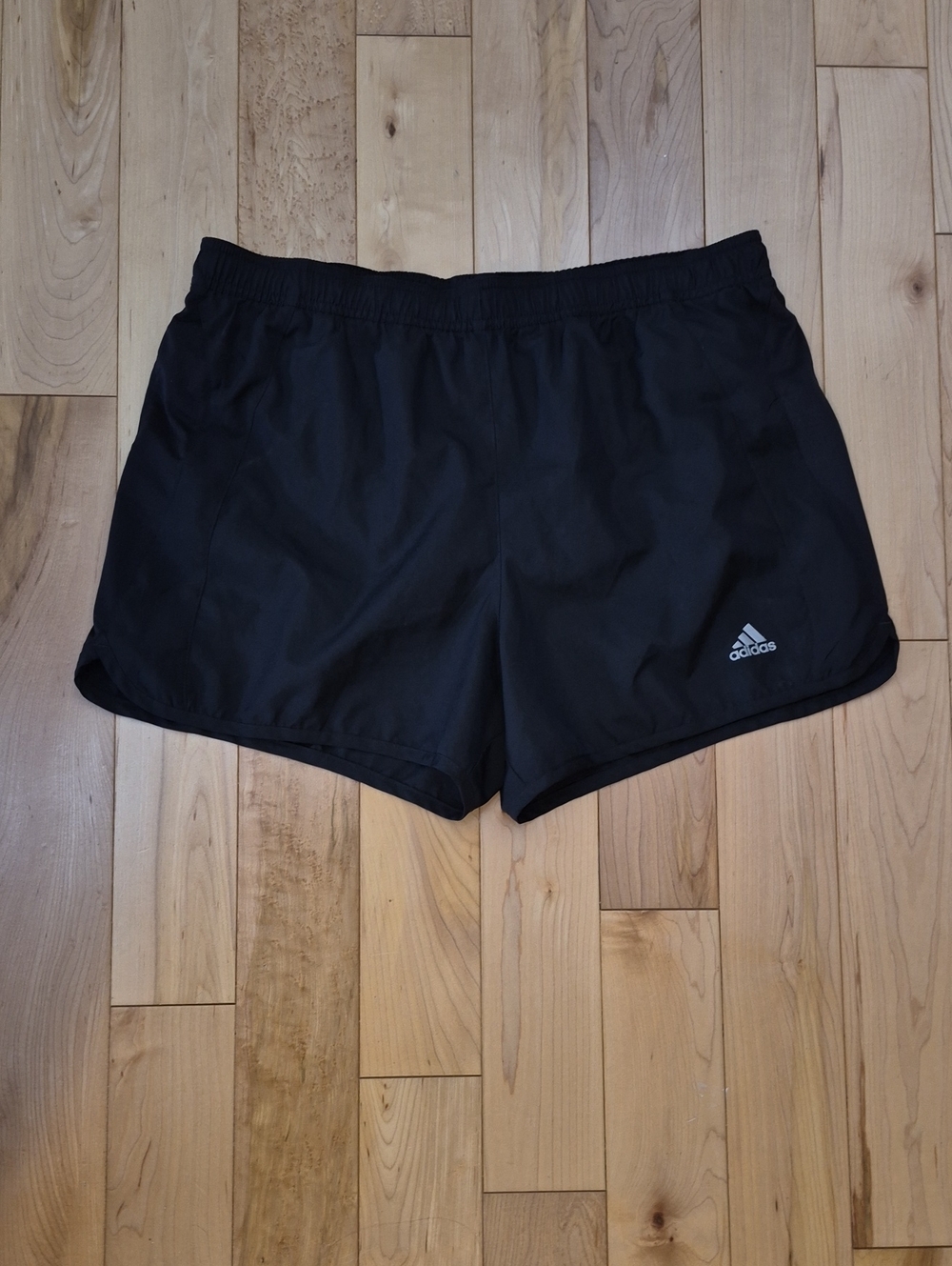 Adidas Eomen's Medium Black Running Shorts with Liner